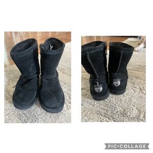 BearPaw Kids Black Boots